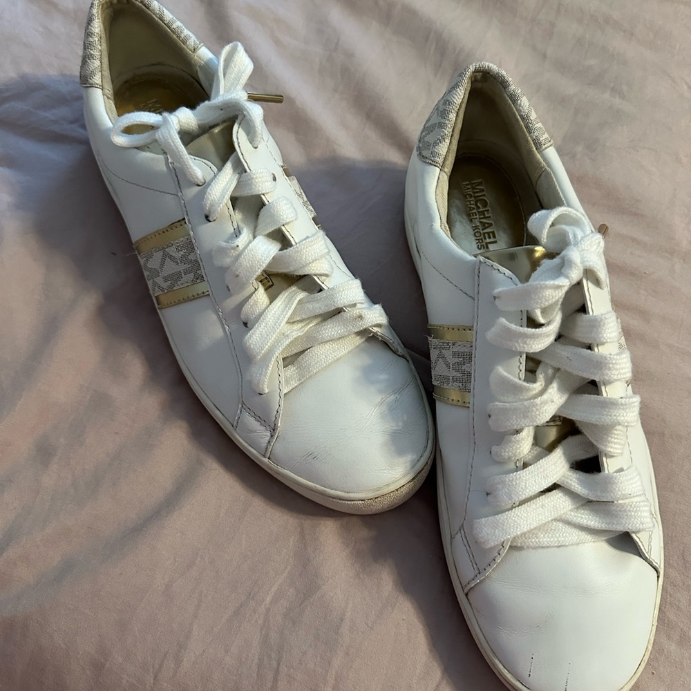 Michael Kors White Sneakers